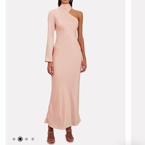 SIGNIFICANT OTHER
Rhiannon One-Shoulder Satin Maxi Dress